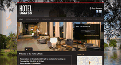 Desktop Screenshot of hotelumass.com