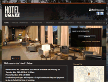 Tablet Screenshot of hotelumass.com